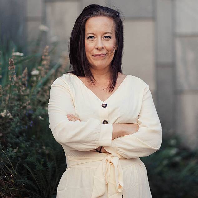 Picture of Christine Arnesen, senior designer.